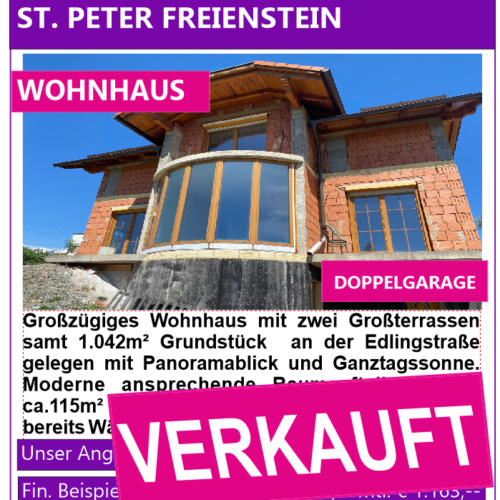 St. Peter Wohnhaus Verkauft