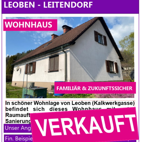 Wohnhaus Leoben - Leitendorf